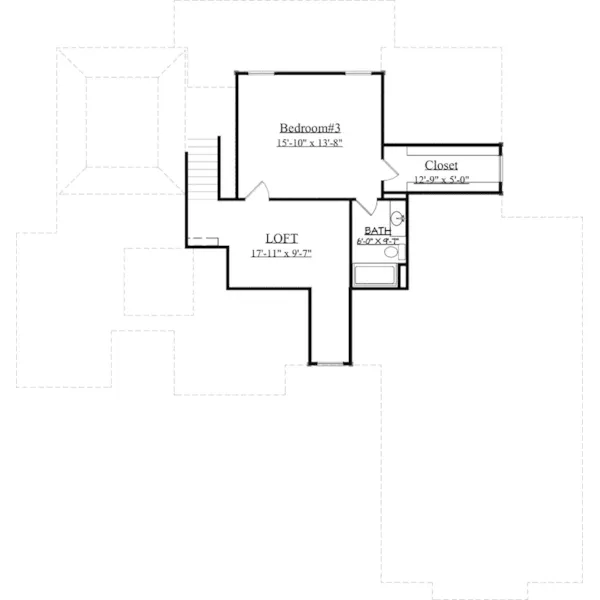 European House Plan Second Floor - Catarina European Home 157D-0004 - Search House Plans and More