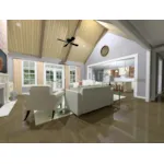 Modern Farmhouse Plan Great Room Photo 02 - Dalton Pond Country Home 157D-0006 - Search House Plans and More