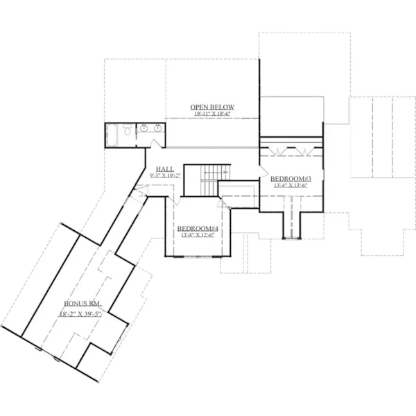 Arts & Crafts House Plan Second Floor - Fernmill Luxury Home 157D-0008 - Search House Plans and More