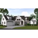 Modern Farmhouse Plan Front of House 157D-0008