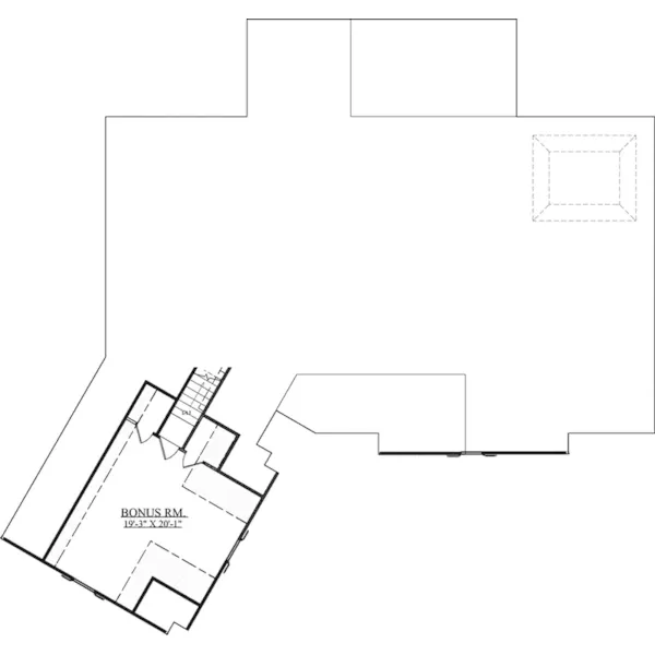 Country House Plan Second Floor - Grove Heights Ranch Home 157D-0009 - Search House Plans and More