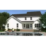 Farmhouse Plan Rear Photo 01 - Haley Lane Modern Farmhouse 157D-0010 - Search House Plans and More