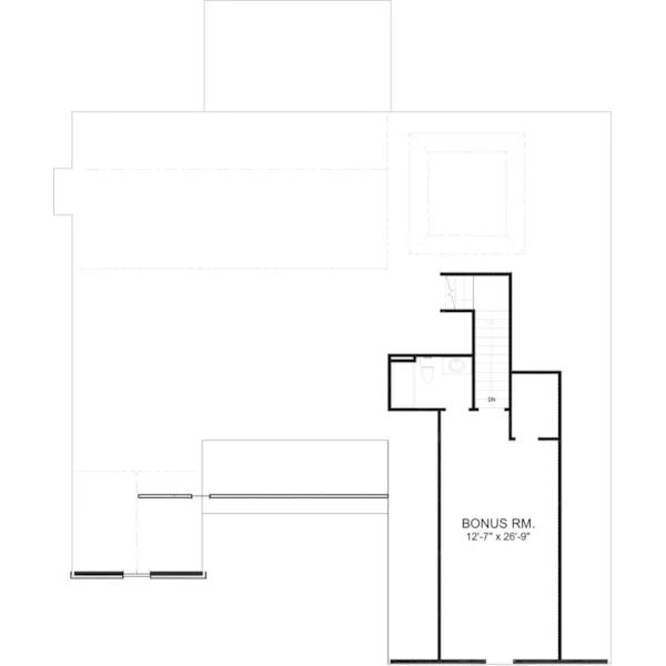 Shingle House Plan Second Floor - Phippsburg Ranch Home 157D-0012 - Shop House Plans and More