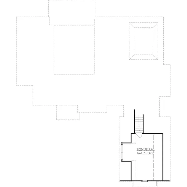 Craftsman House Plan Second Floor - Sheffield Bay Rustic Home 157D-0013 - Shop House Plans and More