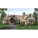 Craftsman House Plan Front of House 157D-0013