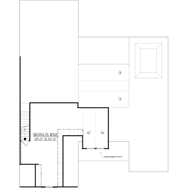 Traditional House Plan Second Floor - Moore Hill Traditional Home 157D-0016 - Shop House Plans and More