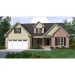 Traditional House Plan Front of Home - Moore Hill Traditional Home 157D-0016 - Shop House Plans and More