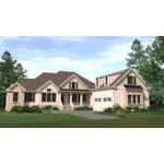 Country House Plan Front of House 157D-0020