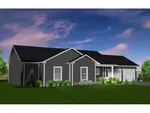 Traditional House Plan Front Photo 01 - Abbey Ranch Home 159D-0002 - Search House Plans and More