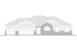 Traditional House Plan Front Elevation - Camille Court Ranch Home 159D-0003 - Search House Plans and More