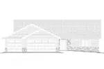 Ranch House Plan Front Elevation - Rockbridge Ranch Home 159D-0005 - Shop House Plans and More