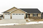 Ranch House Plan Front of House 159D-0005