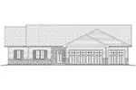 Traditional House Plan Front Elevation - Kemp Hill Traditional Ranch Home 159D-0007 - Search House Plans and More