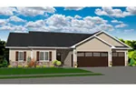 Country House Plan Front of House 159D-0007
