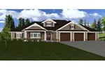 Shingle House Plan Front of House 159D-0013