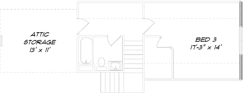 Ranch House Plan Bonus Room - Frost Hollow Ranch Home 159D-0016 - Search House Plans and More