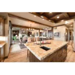 Arts & Crafts House Plan Kitchen Photo 03 - Cole Ridge Rustic Luxury Home 161D-0002 - Search House Plans and More