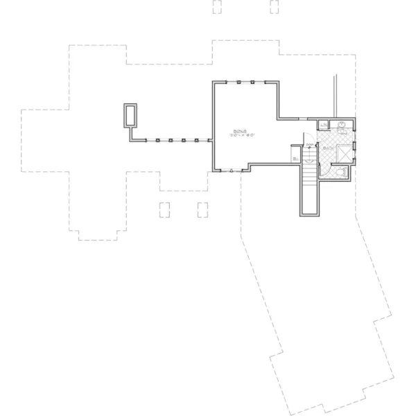 Lake House Plan Second Floor - Westriver Rustic Home 161D-0003 - Shop House Plans and More