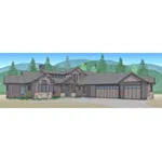 Lake House Plan Front Image - Westriver Rustic Home 161D-0003 - Shop House Plans and More