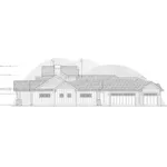 Lake House Plan Left Elevation - Westriver Rustic Home 161D-0003 - Shop House Plans and More