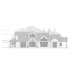 Lake House Plan Rear Elevation - Westriver Rustic Home 161D-0003 - Shop House Plans and More