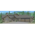 Shingle House Plan Front Image - Turkey Trail Rustic Home 161D-0005 - Shop House Plans and More