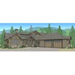 Shingle House Plan Front Image - Turkey Trail Rustic Home 161D-0005 - Shop House Plans and More