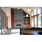 Shingle House Plan Kitchen Photo 05 - Turkey Trail Rustic Home 161D-0005 - Shop House Plans and More