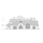 Shingle House Plan Rear Elevation - Turkey Trail Rustic Home 161D-0005 - Shop House Plans and More