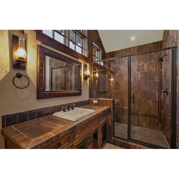 Mountain House Plan Bathroom Detail 02 - Trinity Ridge Luxury Home 161D-0006 - Shop House Plans and More