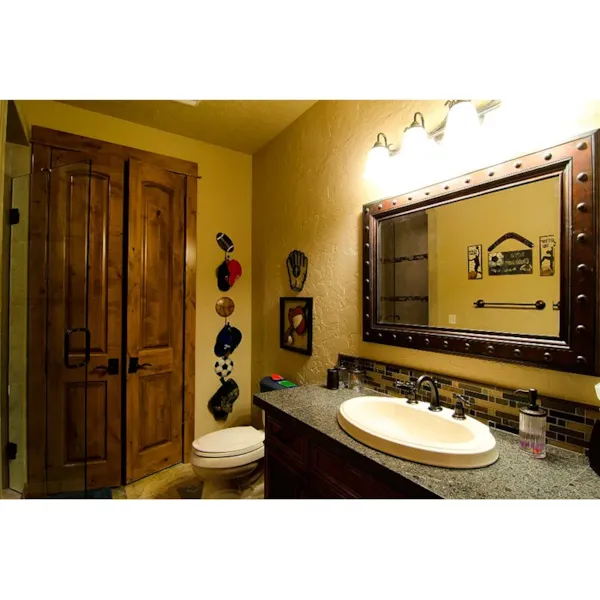 Mountain House Plan Bathroom Photo 04 - Trinity Ridge Luxury Home 161D-0006 - Shop House Plans and More