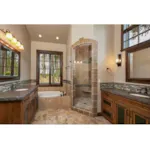 Mountain House Plan Bathroom Photo 06 - Trinity Ridge Luxury Home 161D-0006 - Shop House Plans and More