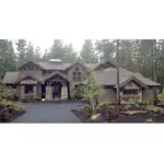 Mountain House Plan Front Photo 08 - Trinity Ridge Luxury Home 161D-0006 - Shop House Plans and More