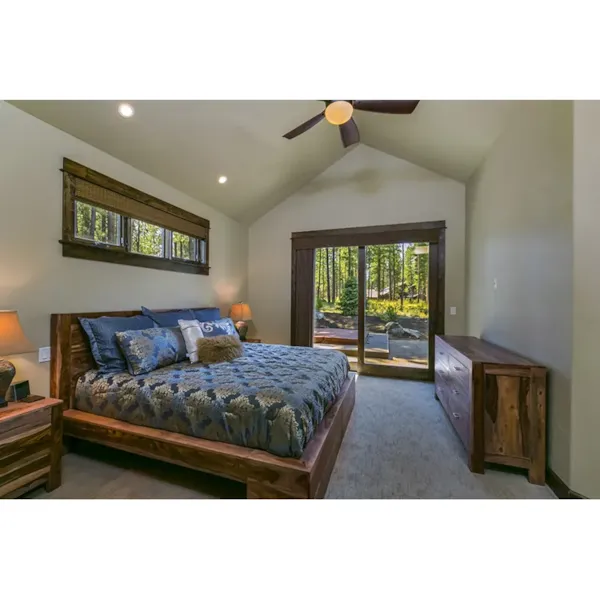 Lake House Plan Bedroom Photo 03 - Tranquil Pass Craftsman Home 161D-0007 - Shop House Plans and More