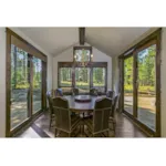 Lake House Plan Dining Room Photo 02 - Tranquil Pass Craftsman Home 161D-0007 - Shop House Plans and More