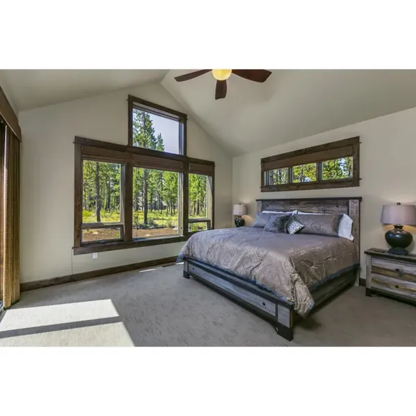 Lake House Plan Master Bedroom Photo 01 - Tranquil Pass Craftsman Home 161D-0007 - Shop House Plans and More