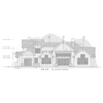 Lake House Plan Rear Elevation - Tranquil Pass Craftsman Home 161D-0007 - Shop House Plans and More