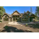 Lake House Plan Rear Photo 02 - Tranquil Pass Craftsman Home 161D-0007 - Shop House Plans and More