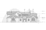 Lake House Plan Front Elevation - Timber Cove Craftsman Home 161D-0008 - Shop House Plans and More