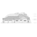 Lake House Plan Right Elevation - Timber Cove Craftsman Home 161D-0008 - Shop House Plans and More