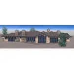 Santa Fe House Plan Color Image of House - Sutters Way Rustic Home 161D-0010 - Shop House Plans and More