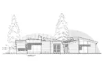 Modern House Plan Front Elevation - Stiles Modern Home 161D-0011 - Shop House Plans and More