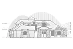 Rustic House Plan Front Elevation - Sophie Pass Rustic Home 161D-0012 - Shop House Plans and More