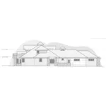 Rustic House Plan Left Elevation - Sophie Pass Rustic Home 161D-0012 - Shop House Plans and More