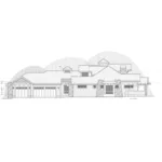 Rustic House Plan Right Elevation - Sophie Pass Rustic Home 161D-0012 - Shop House Plans and More