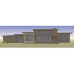 Beach & Coastal House Plan Color Image of House - Solaris Modern Home 161D-0013 - Shop House Plans and More