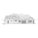 Farmhouse Plan Rear Elevation - Sharps Creek Rustic Home 161D-0014 - Shop House Plans and More