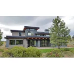 Southwestern House Plan Front Photo 02 - Prentiss Modern Home 161D-0015 - Shop House Plans and More