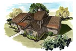 Country House Plan Front Image - Cedar Pointe Rustic Home 163D-0002 - Search House Plans and More