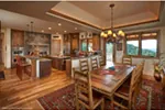 Country House Plan Kitchen Photo 01 - Deer Park Lane Rustic Home 163D-0005 - Search House Plans and More